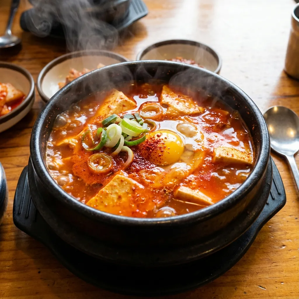 Estofado coreano picante con gochugaru