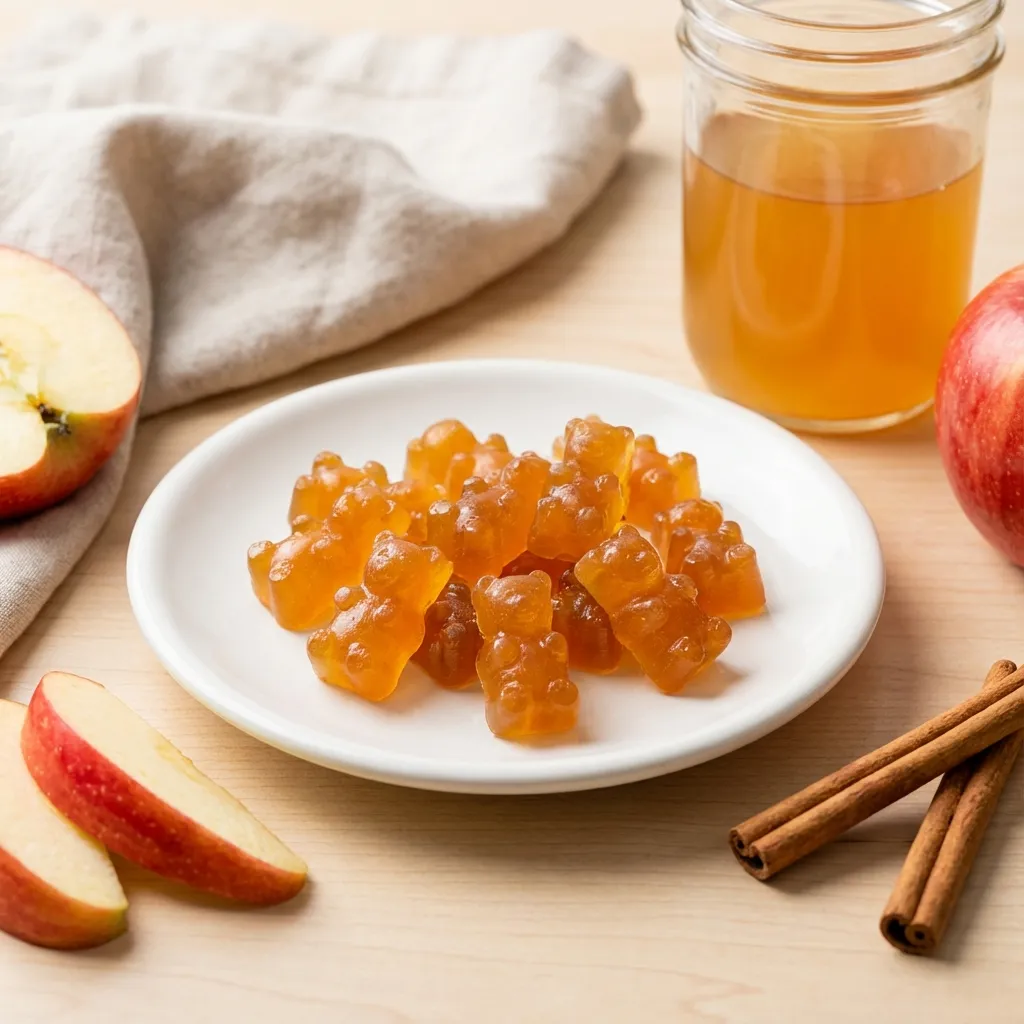 Gominolas de vinagre de manzana