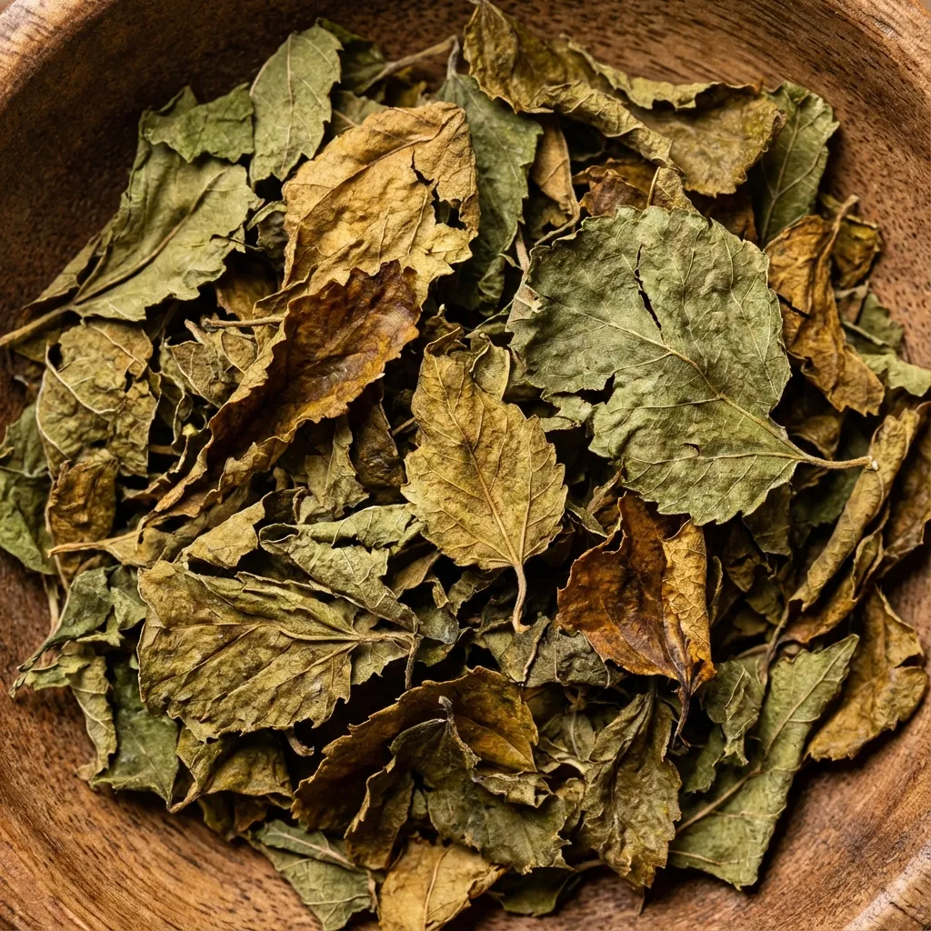Hojas de morera secas ingredientes para té natural - hoja de morera